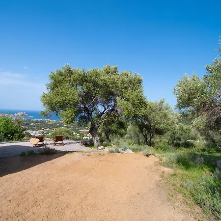 Maisonnette En Plein Maquis Vue Splendide A 5 Min Du Centre Et De La アパート