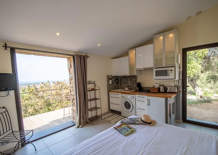 Maisonnette En Plein Maquis Vue Splendide A 5 Min Du Centre Et De La Apartment